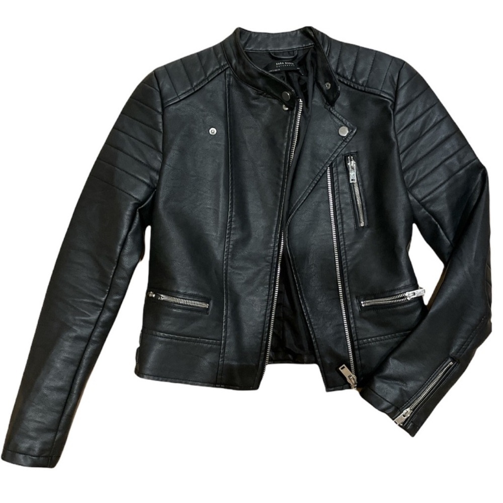 Zara Faux Leather Jacket